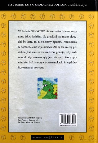 Pięć Bajek Taty Na Dobranoc O Smokach I Jedna O Niczym - Michał Wojciechowski [KSIĄŻKA]