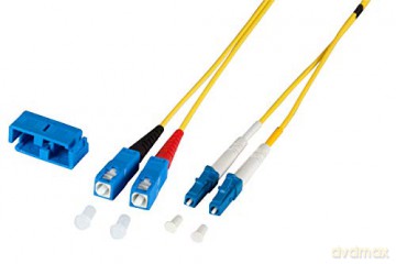 EFB Duplex Jumper LC-SC 9/125, OS2, LSZH