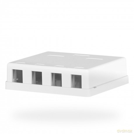 EFB Keystone Anschlussbox, 4 Port, Aufpu