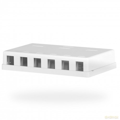 EFB Keystone Anschlussbox, 6Port, Aufput