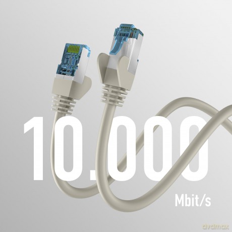EFB RJ45 PATCHKABEL mit CAT7 ROHKABEL GR