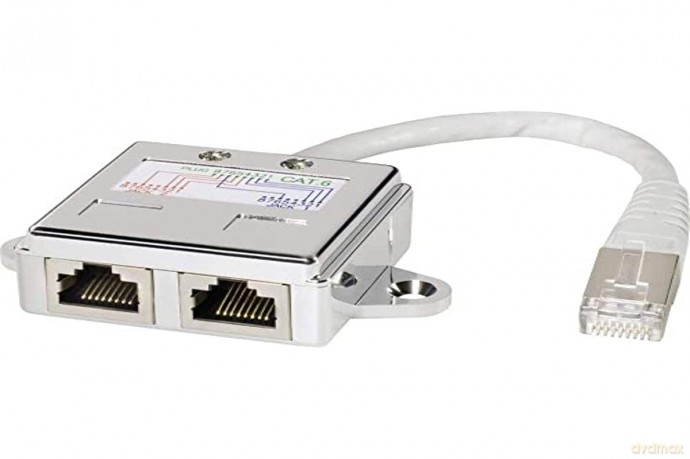 EFB T-Adapter Cat.6 2 x 10/100BaseT fźr
