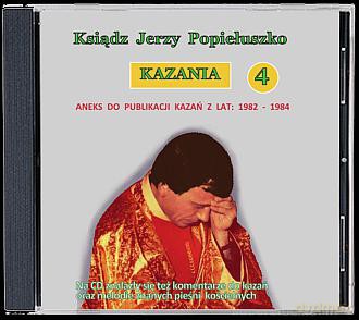 Ksiądz Jerzy Popiełuszko - kazania 4 [CD]