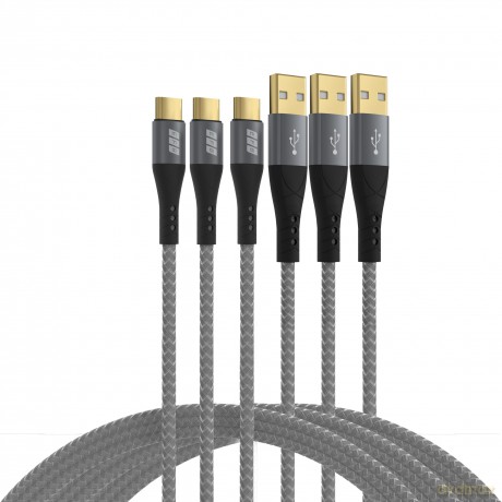 EFB USB-A auf USB-C Kabelset 60W QC 3A 3
