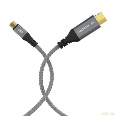 EFB USB-C auf HDMI Kabel 4K30Hz 1,8m gra