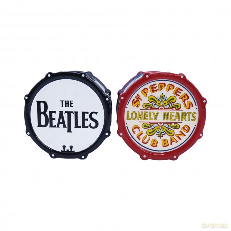 The Beatles: Egg Cup Shaped Boxed Set Of 2 - The Beatles (Sgt. Pepper)