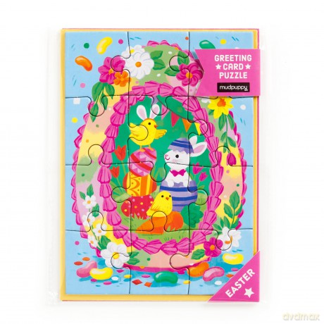 Eggcellent Easter Greeting Card Puzzle [KSIĄŻKA]