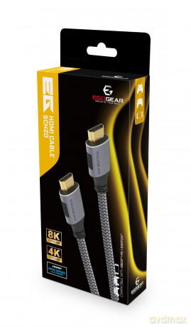 EgoGear HDMI Kabel 2m grauschwarz UNI SC