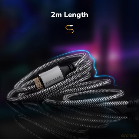 EgoGear HDMI Kabel 2m grauschwarz UNI SC
