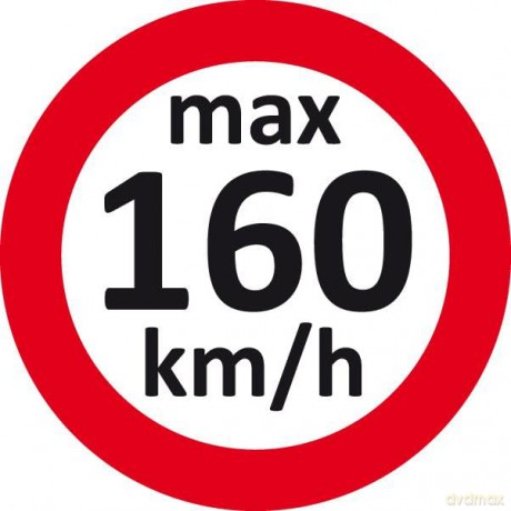 Eichner: EICHNER Aufkleber Geschwindigkeit 160 km