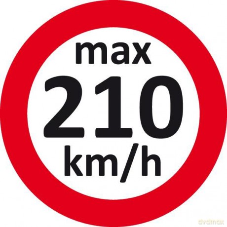 Eichner: EICHNER Aufkleber Geschwindigkeit 210 km