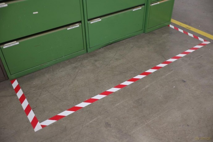 Eichner: EICHNER Bodenmarkierungsband grźn 5,0 cm
