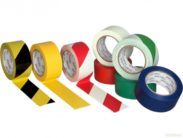Eichner: EICHNER Bodenmarkierungsband rot 5,0 cm