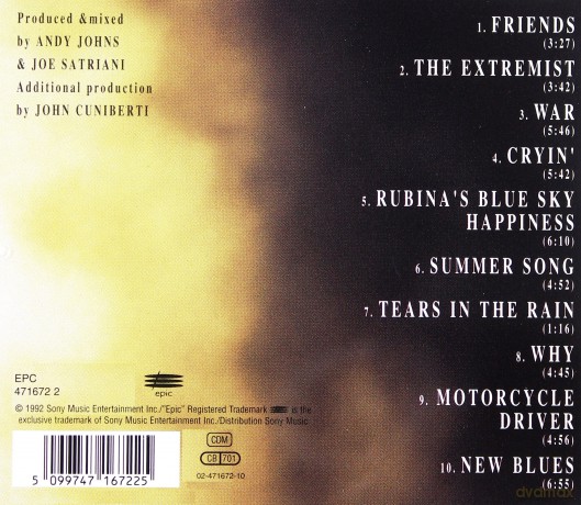Joe Satriani: The Extremist [CD]