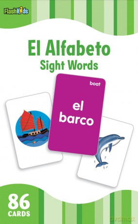 El AlfabetoThe Alphabet Flash Kids Spanish Flash Cards [KSIĄŻKA]