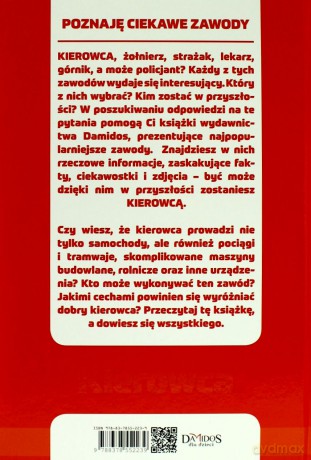Poznaję Ciekawe Zawody Kierowca - Jolanta Bąk [KSIĄŻKA]