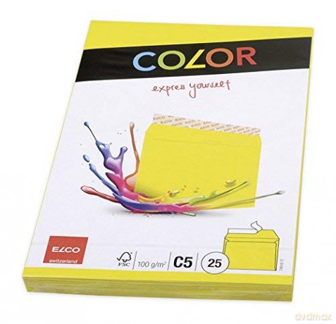 Elco: ELCO Briefumschlge Color DIN C5 ohne Fe