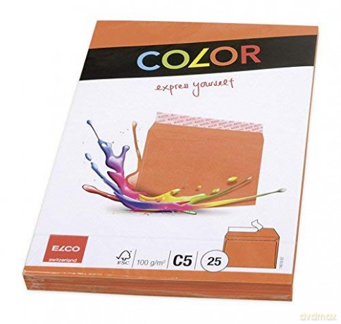 Elco: ELCO Briefumschlge Color DIN C5 ohne Fe