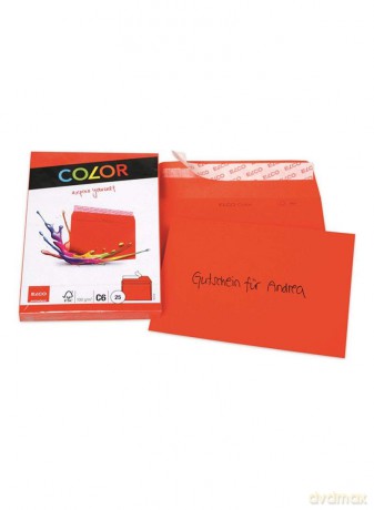 Elco: ELCO Briefumschlge Color DIN C6 ohne Fe
