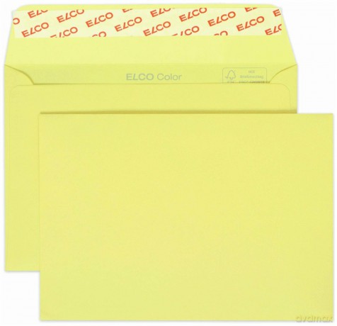 Elco: ELCO Briefumschlge Color DIN C6 ohne Fe