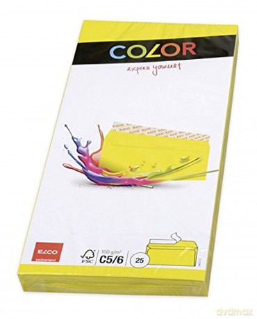 Elco: ELCO Briefumschlge Color DIN lang ohne