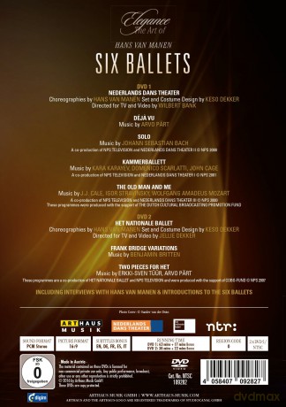 Elegance - Six Ballets [2DVD]