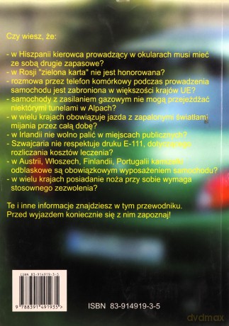Przewodnik Po Europie - Barbara Bańka [KSIĄŻKA]