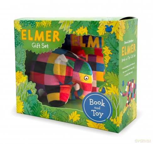 Elmer Book And Toy Gi Boxed S [KSIĄŻKA]