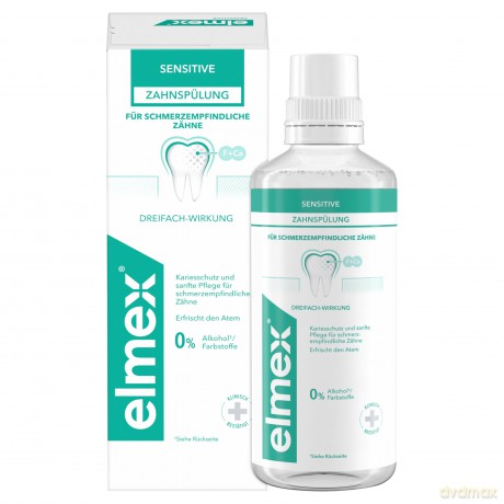 elmex SENSITIVE Mundspźlung 400 ml