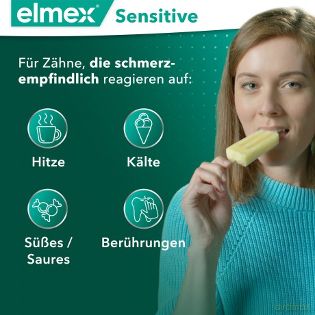elmex SENSITIVE Sanftes Weiss Zahnpasta