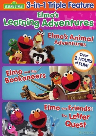 Elmo's Learning Adventures: Triple Feature [DVD]
