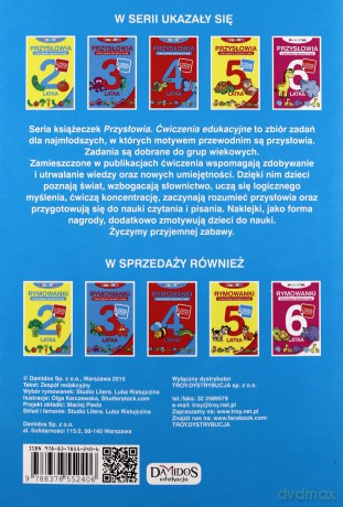 Przysłowia 2-Latka [KSIĄŻKA]