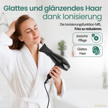 Emerio Haartrockner 2 Geschw.