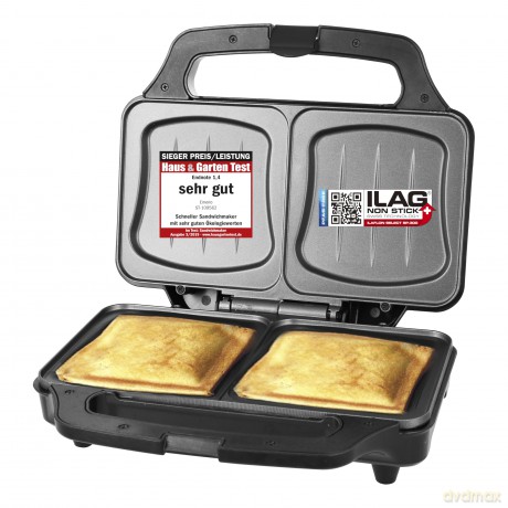 Emerio Sandwichtoaster 2 Scheibentoaster