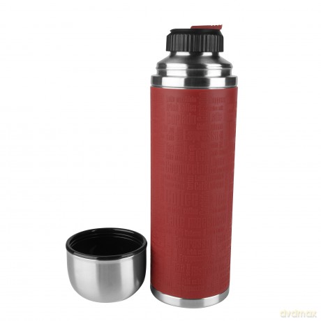 emsa Isolierflasche SENATOR Sleeve rot 1
