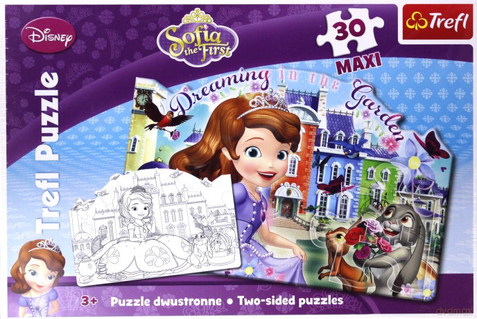 TREFL 30 el. Maxi Konturowe Jej Wysokość Zosia [PUZZLE]