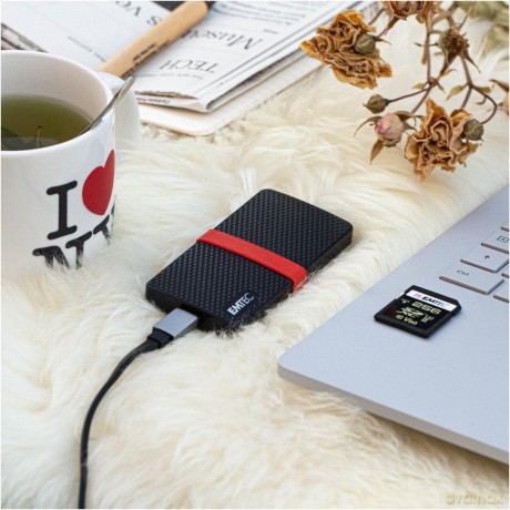 EMTEC SSD Power Plus X200 1 TB externe F