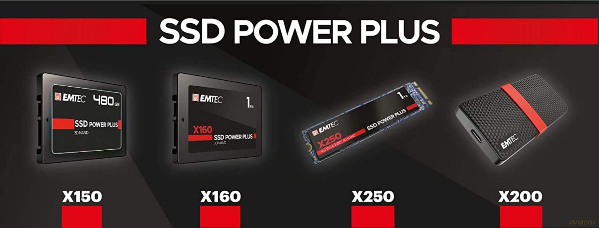 EMTEC SSD Power Plus X200 512 GB externe