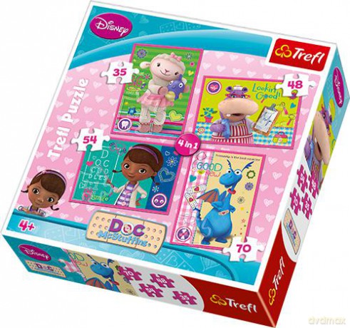 TREFL 4w1 Klinika Dla Pluszaków [PUZZLE]