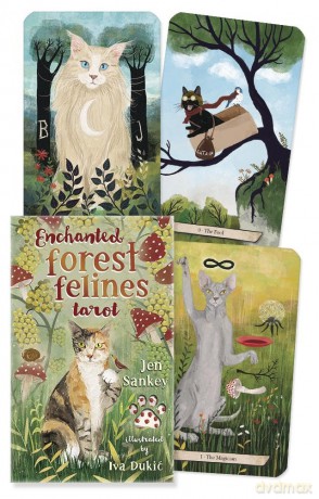 Enchanted Forest Felines Tarot [KSIĄŻKA]