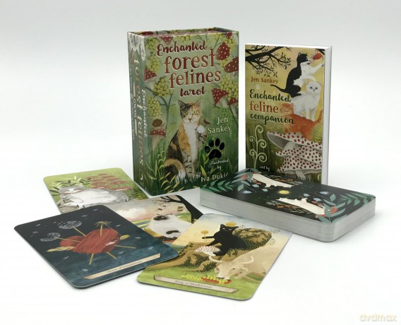 Enchanted Forest Felines Tarot [KSIĄŻKA]