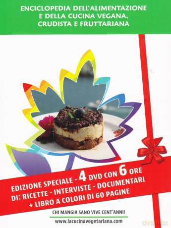 Enciclopedia Della Cucina Vegana, Crudista E Fruttaria (4+Booklet) [5DVD]
