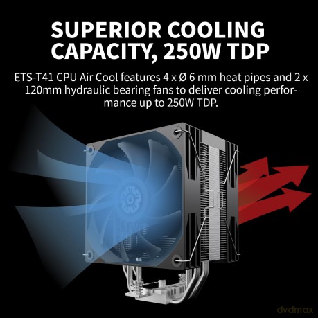 Enermax Air CPU Cooler ETS-T41 2x120mm A
