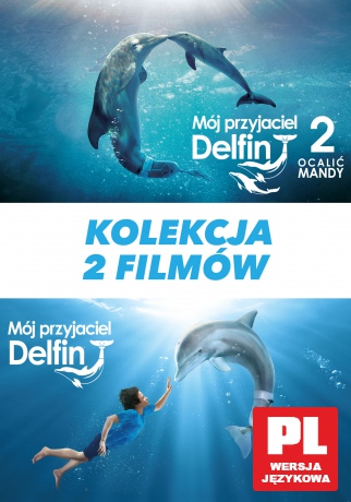 Mój przyjaciel Delfin 1+2 Pakiet [2DVD] 