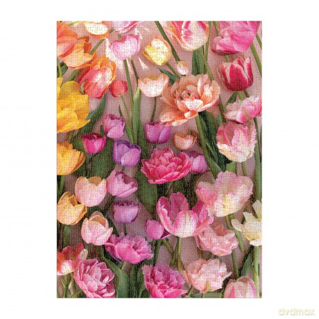 Ephemeral Tulips 1000 Piece Puzzle [KSIĄŻKA]