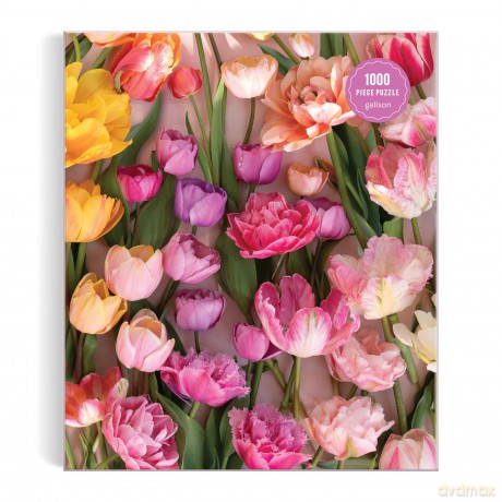 Ephemeral Tulips 1000 Piece Puzzle [KSIĄŻKA]