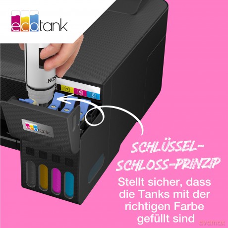 Epson: EPSON 107/T09B1 schwarz Tintenflasche