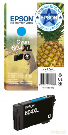 EPSON 604XL/T10H24 cyan Tintenpatrone