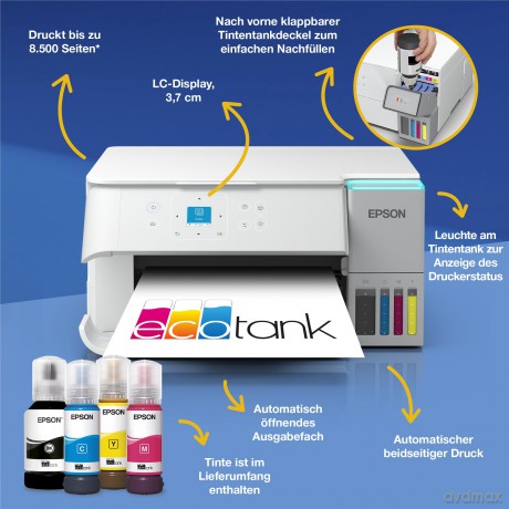 Epson: EPSON EcoTank ET-2956 3 in 1 Tintenstrah