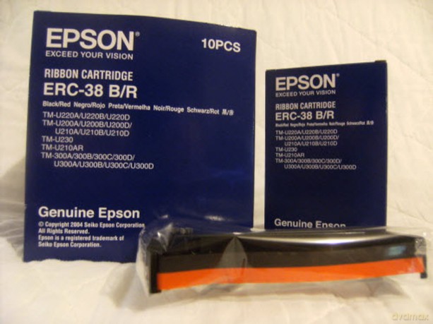 EPSON Farbband ERC38BR SW/R